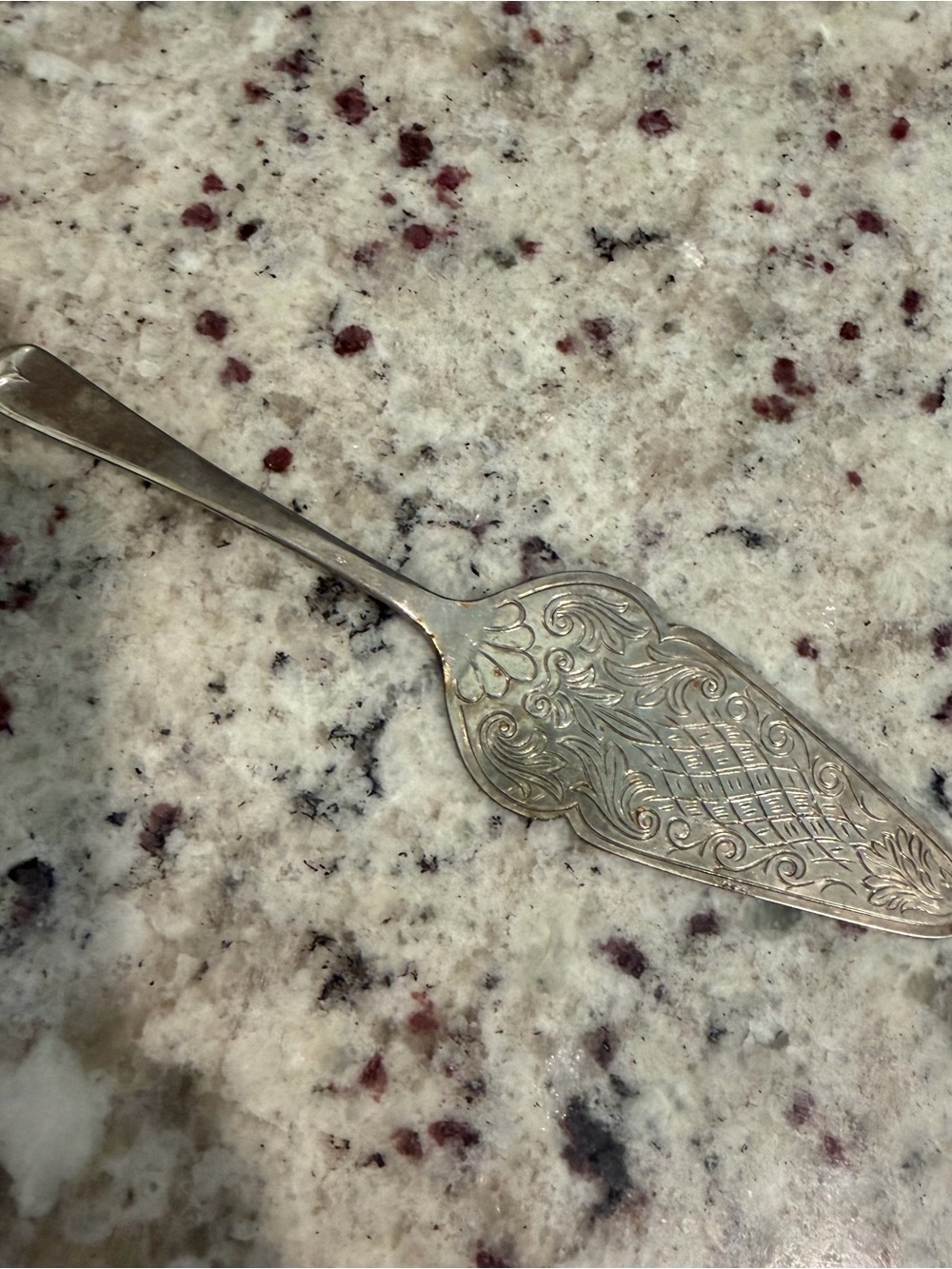 Vintage Sheffield Silver Plated Pastry Server